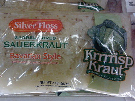 Sauerkraut – echt deutsch.